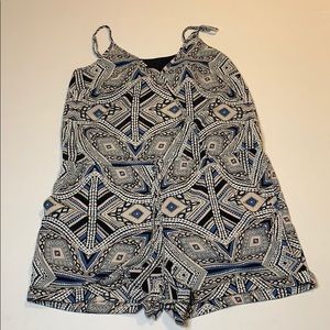 Printed Romper